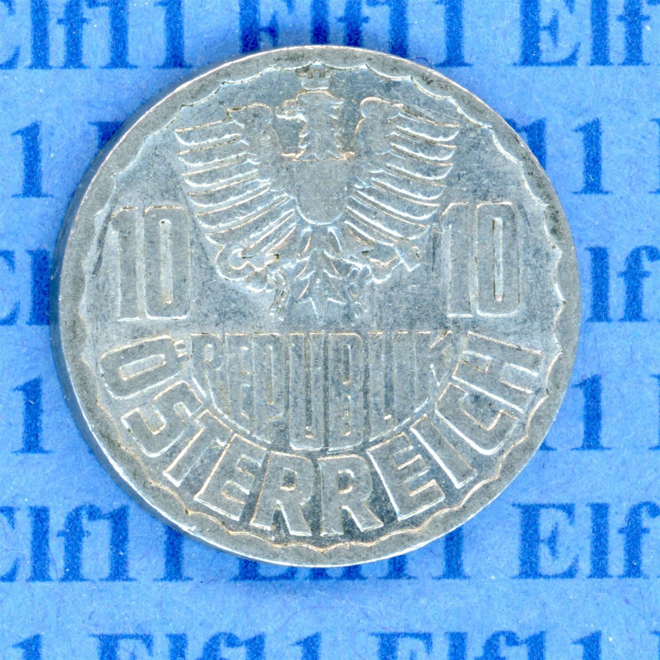 Tutti le monete: ATS___0.10 1967 ss 10 Groschen – Usato da Widnau venduto da Elf11 1