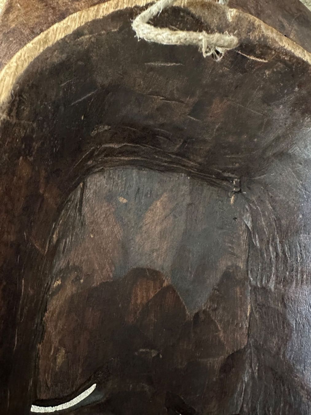 Internationale Kunst: 🔥 Masque Africain en bois sculpté /Afrikanische Holzmaske – Gebraucht aus Fribourg von Meta26 4