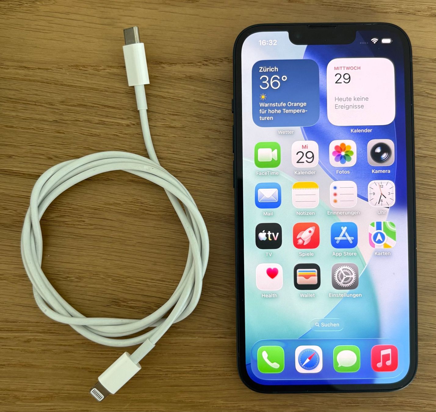 Apple Telefoni cellulari / Smartphones: Apple iPhone 14 | 128 GB | Mitternacht | Batterie 98% – Nuovo (secondo la descrizione) da Zürich venduto da Gaikokujin 7
