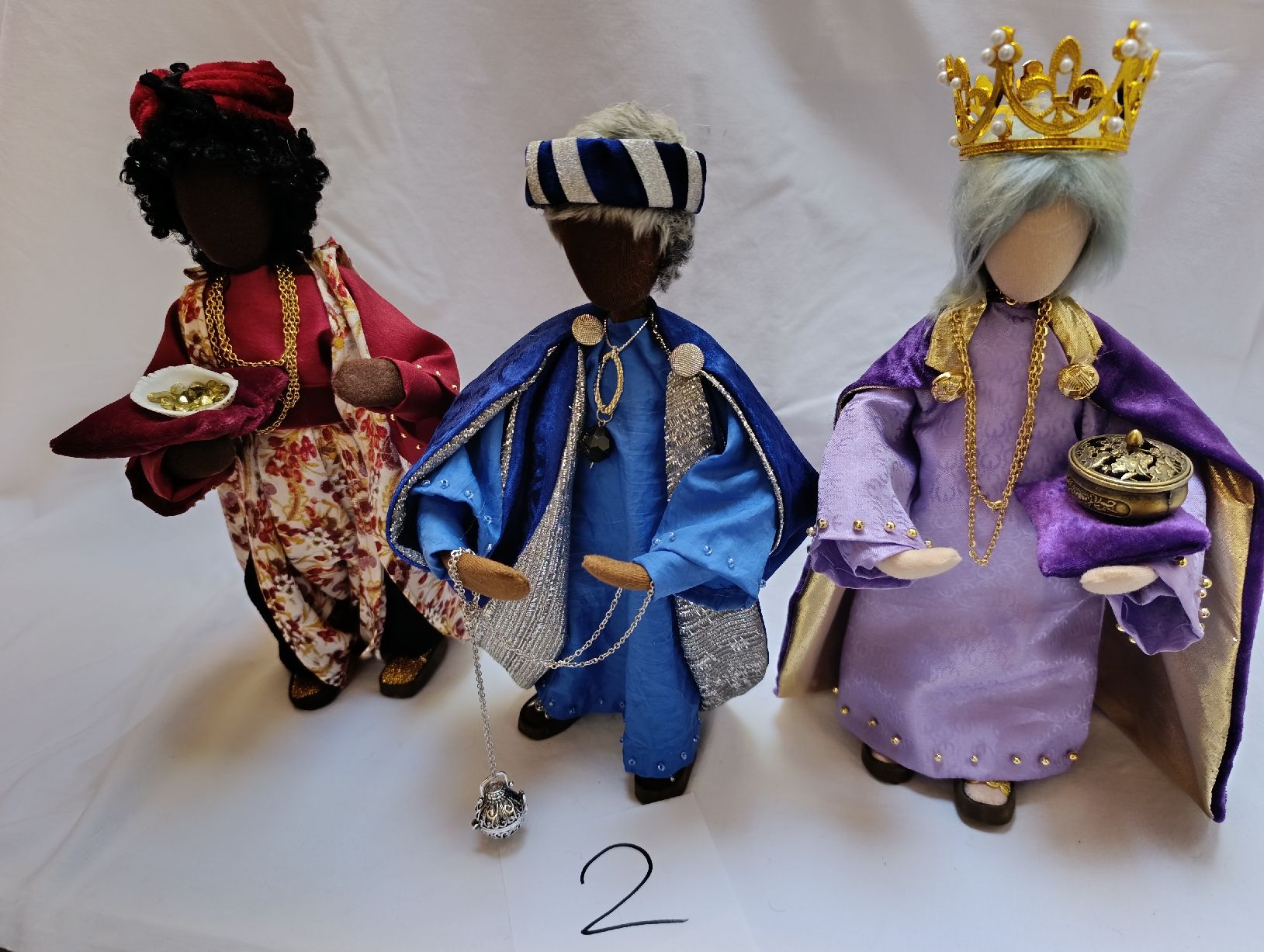Statuette: Schwarzenberger Krippefiguren drei Könige – Nuovo (secondo la descrizione) da Oberarth venduto da sil_9dfs 1