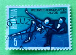 Nr.438 mit Stempel Sondermarken zum UIT-Kongress Luzern