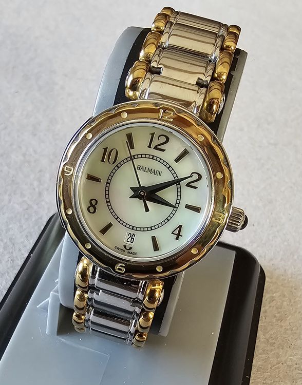 BALMAIN Sapphire Swiss Made Elegante Damenuhr (Gebraucht