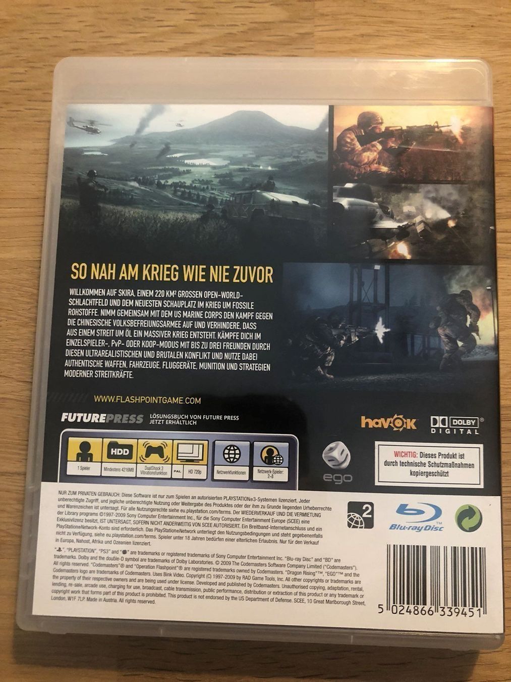 Sony Jeux: Operation Flashpoint Dragon Raising – D'occasion à Kestenholz par Inna09 1