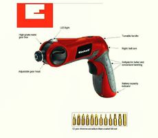 Tournevis sans fil Einhell RT-SD 4,8 V – Comme neuf avec acc