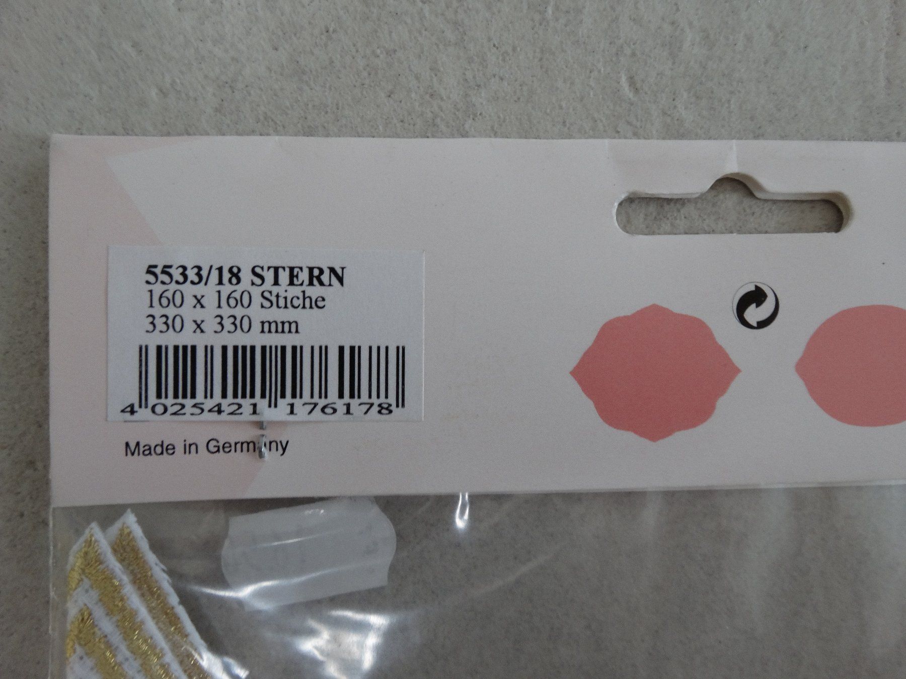 Tutte le decorazioni: Stern zum Sticken und Häkeln – Nuovo e nell'imballaggio originale da Schaffhausen venduto da manu300 1