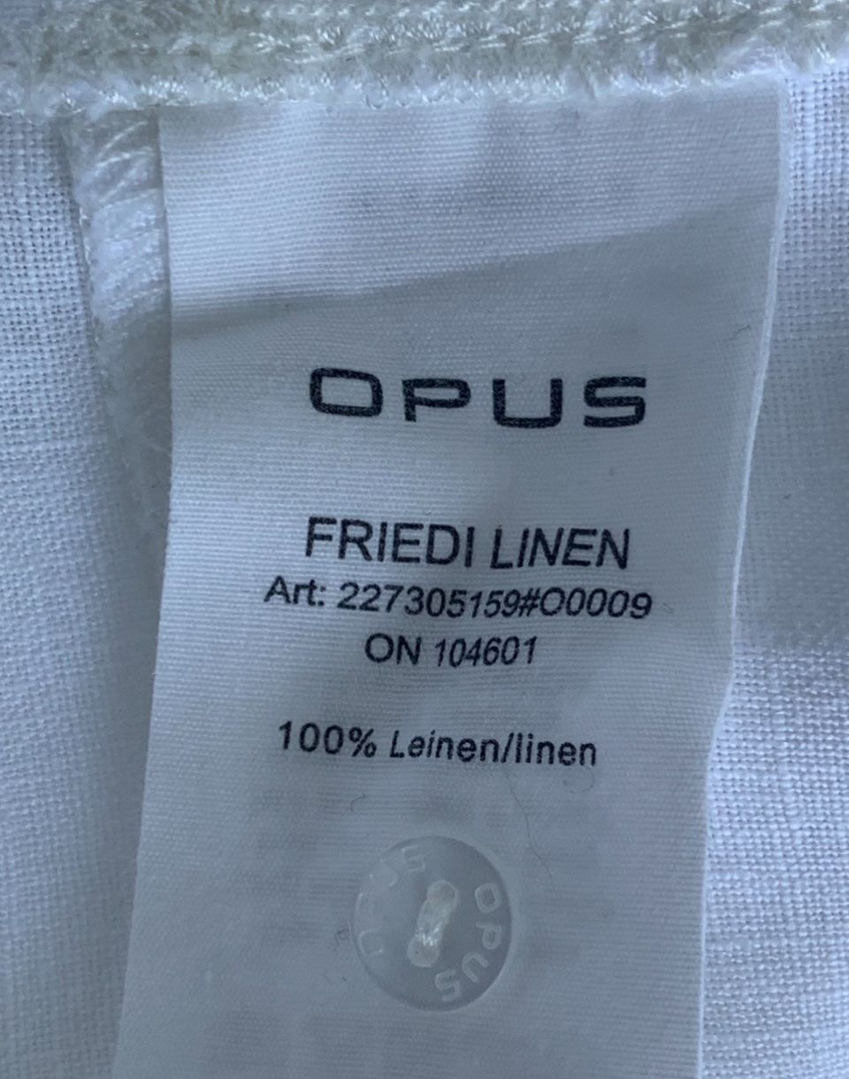 Opus Blusen: Splendide chemisier OPUS 100%lin coupe moderne t.40 – Neu (gemäss Beschreibung) aus Martigny von only__you 8