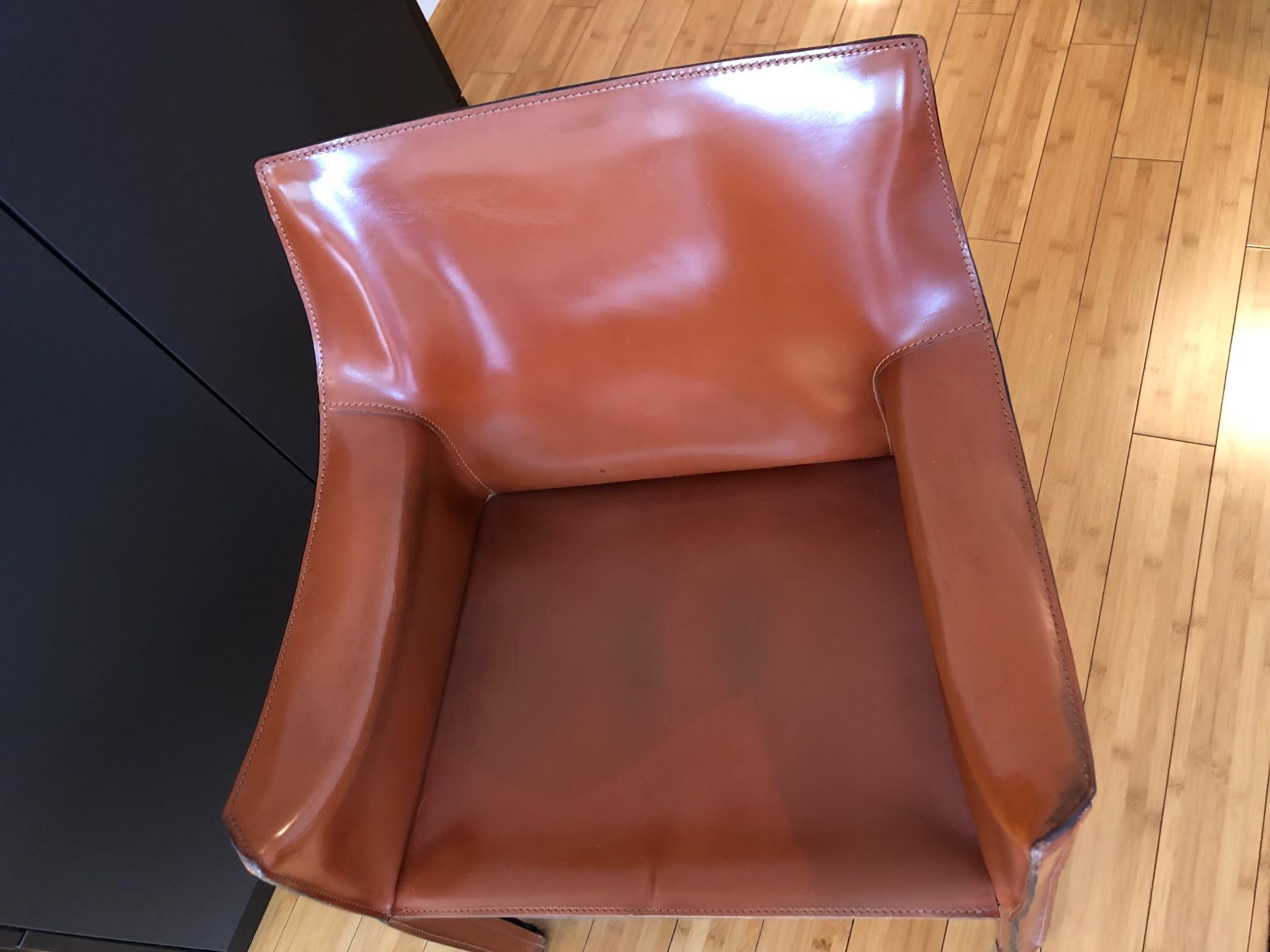 Cassina Sedie: Chaise Cassina Cab 413 Lederstuhl – Usato da Icogne venduto da cen_h97r 2