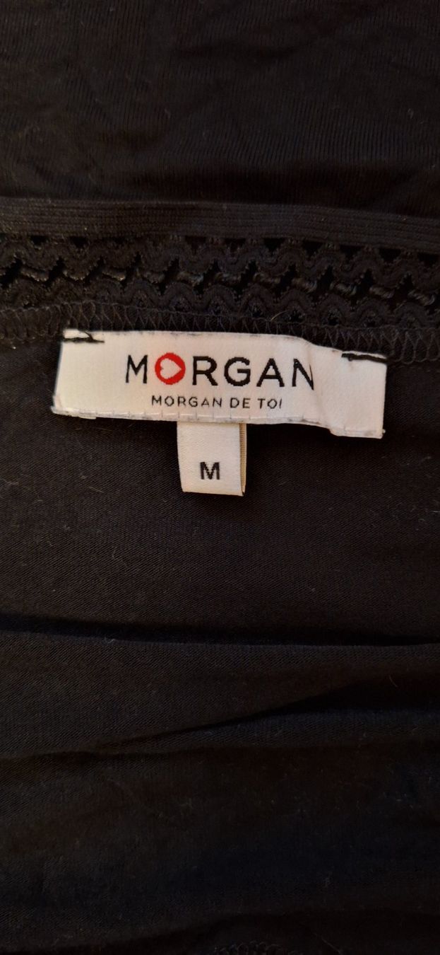 Morgan Top: Morgan, top noir – Nuovo e nell'imballaggio originale da Lussery-Villars venduto da pousinete02 2