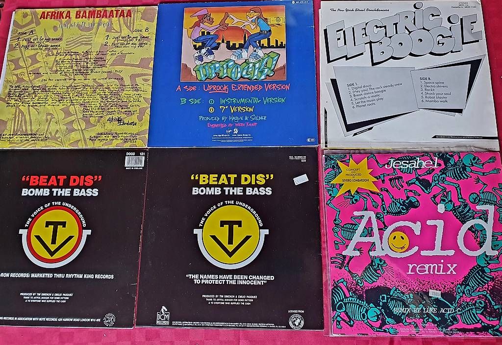 Schallplatten: Vinili electro break dance – Gebraucht aus Canobbio von Pablo77