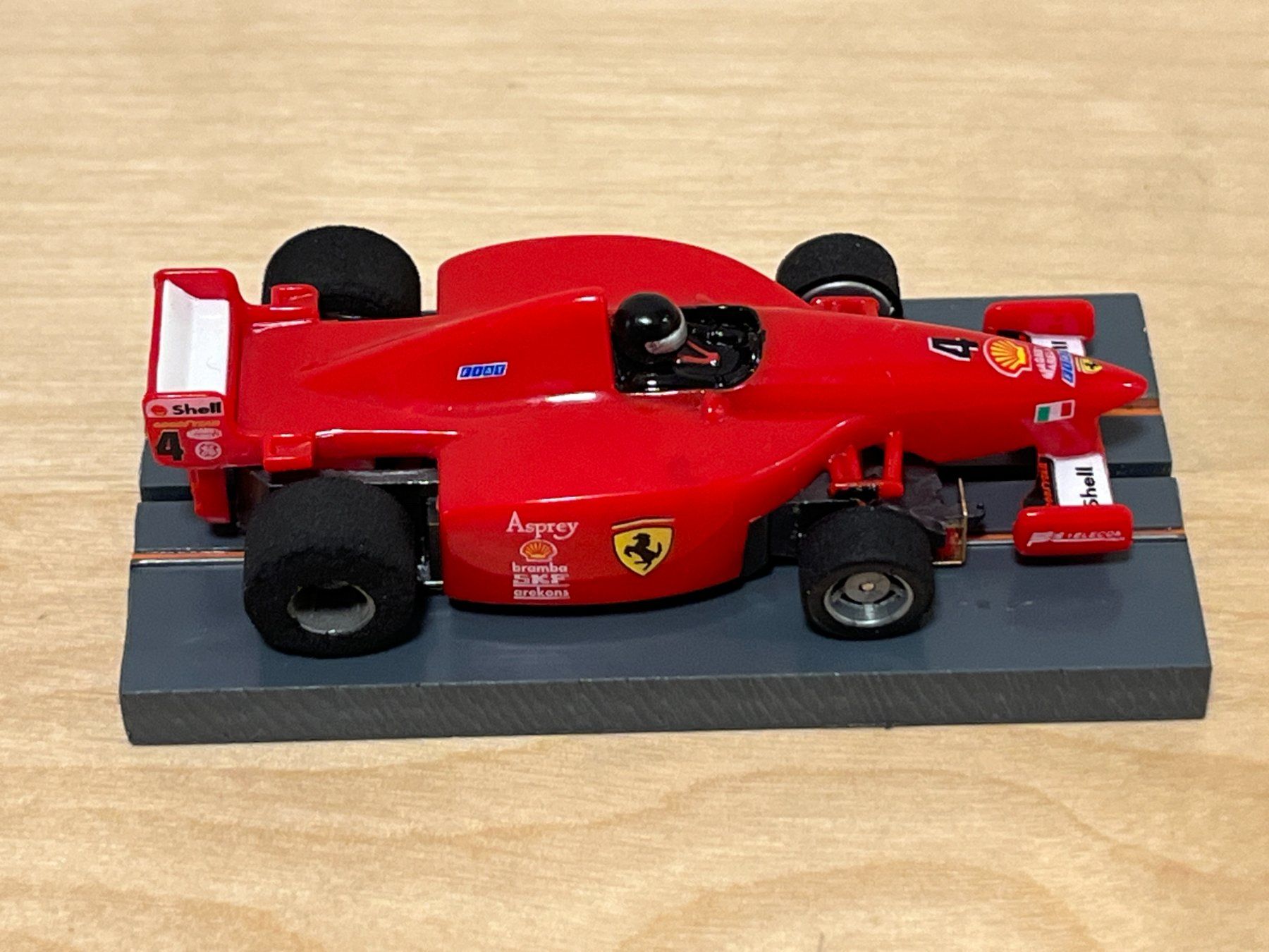 Tyco Piste: Tyco 440x2 Ferrari F1 #4 'Asprey' – Usato da Bülach venduto da h0slotch 5