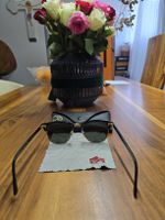 Sonnenbrille Ray-Ban Clubmaster RB3016 W0365 schwarz