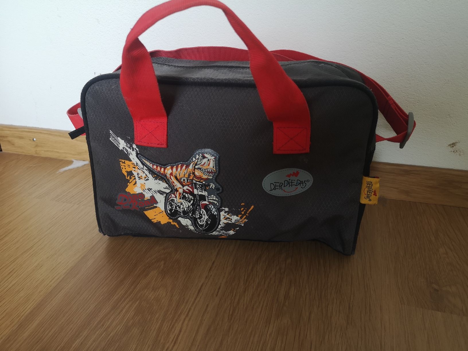 Borse & Zaini: Sporttasche "DerDieDas" Dinosaurier – Usato da Bachenbülach venduto da magic.fly
