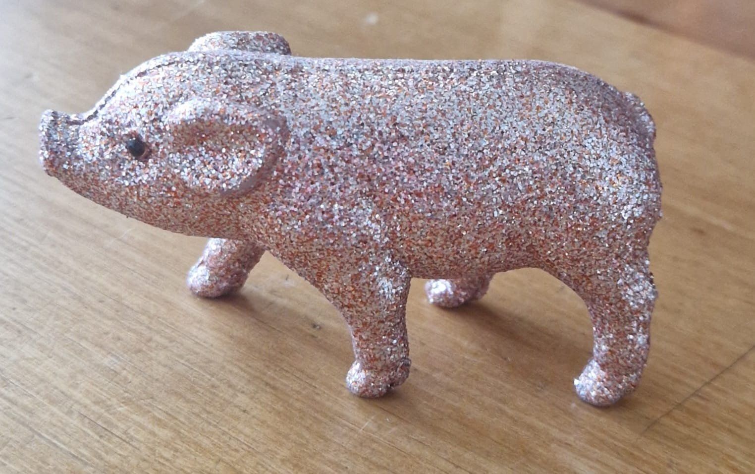 Tutte le decorazioni: Deko-Schweinchen Glitzer rosa – Usato da Frauenfeld venduto da jgh_gx6v