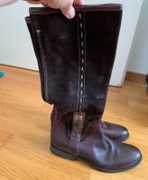 Nabyboot Damenstiefel Leder braun Gr. 36