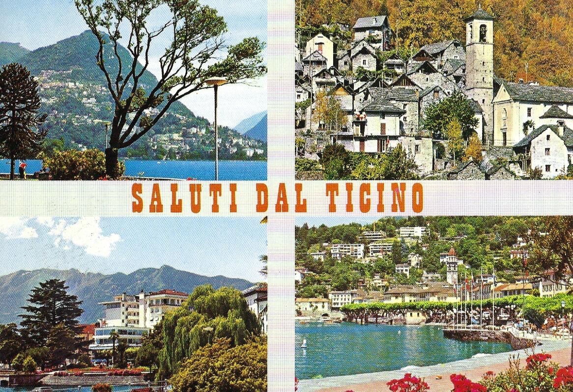 Cartoline postali: ASK Tessin verschiedene Motive – Usato da Kloten venduto da Kloetip