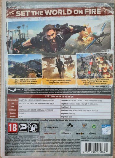 Giochi: Just Cause (3) > Deutsch <         5-Disc's – Usato da St. Gallen venduto da elkapone 4
