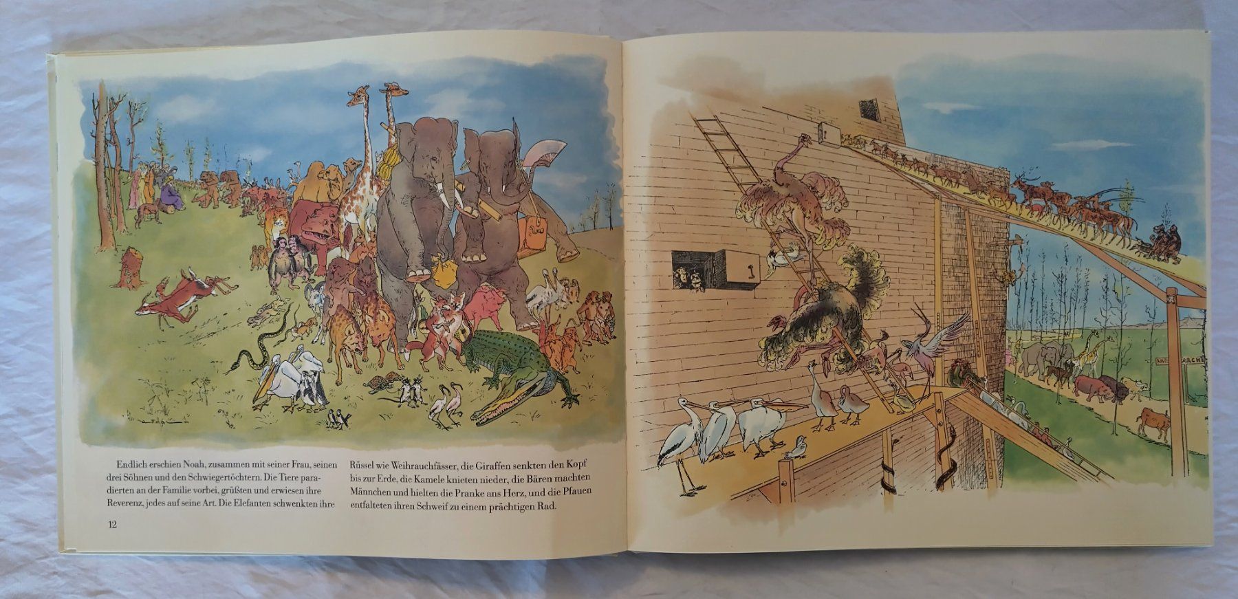 Libri: Die Arche Noah - Bilderbuch mit Humor ab Fr. 8.- – Usato da Bellach venduto da JingleJerry 3