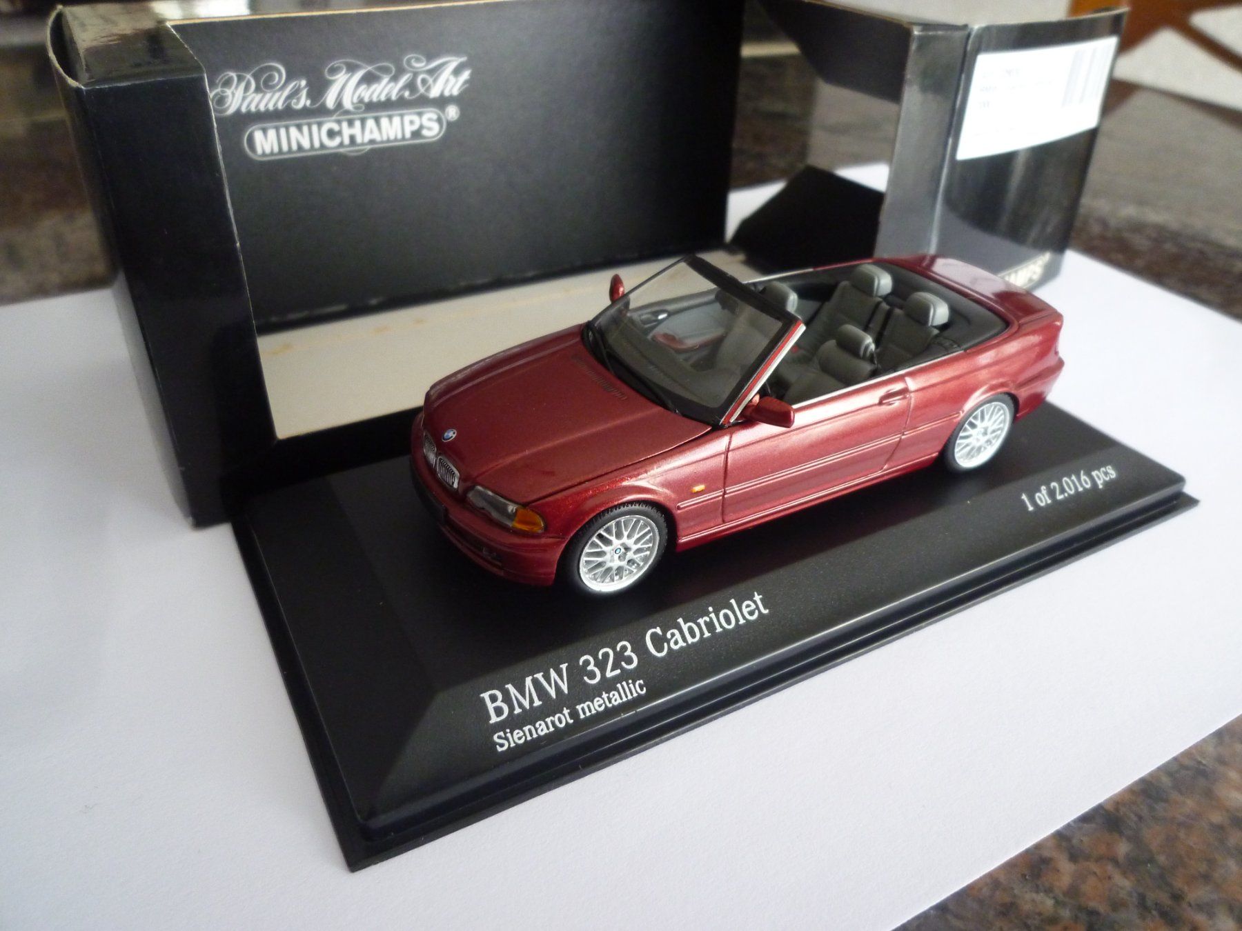BMW Modellautos: BMW 323 Cabriolet (2000) – Neu und originalverpackt aus Flawil von Imperiosud 6