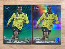 Soccer Jamie Bynoe-Gittens RC 121/275 LIMITED AQUA WAVE