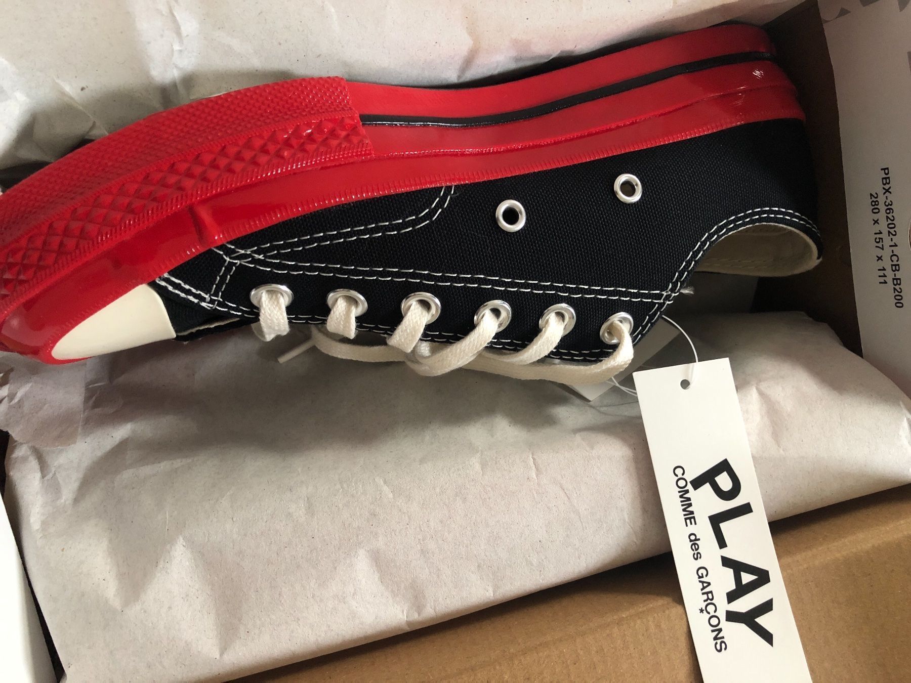 Comme Des Garcons Scarpe da uomo: Converse Comme des Garçons – Nuovo (secondo la descrizione) da Gland venduto da Sde_6587 7