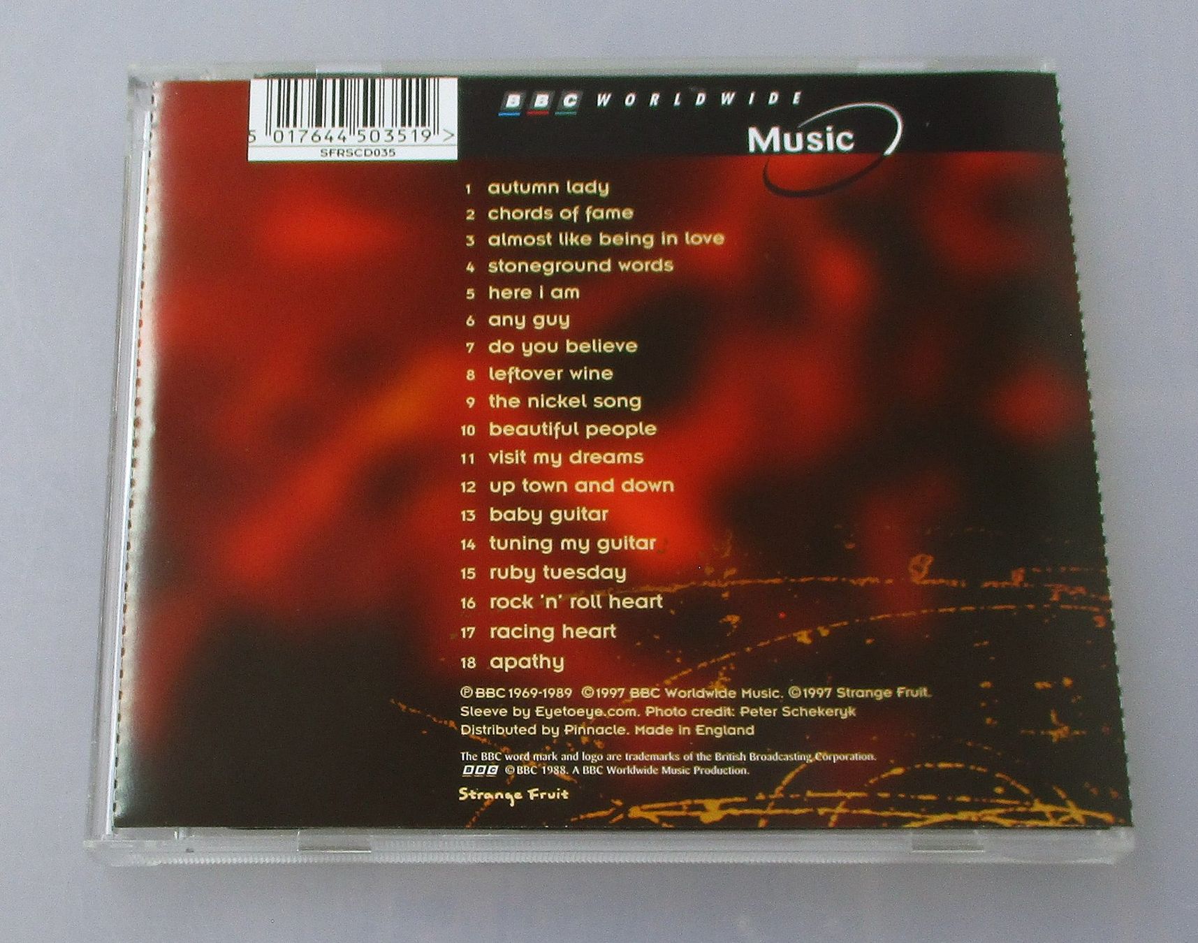 CD: MELANIE - On Air BBC – Usato da Wattwil venduto da Muriel11 1