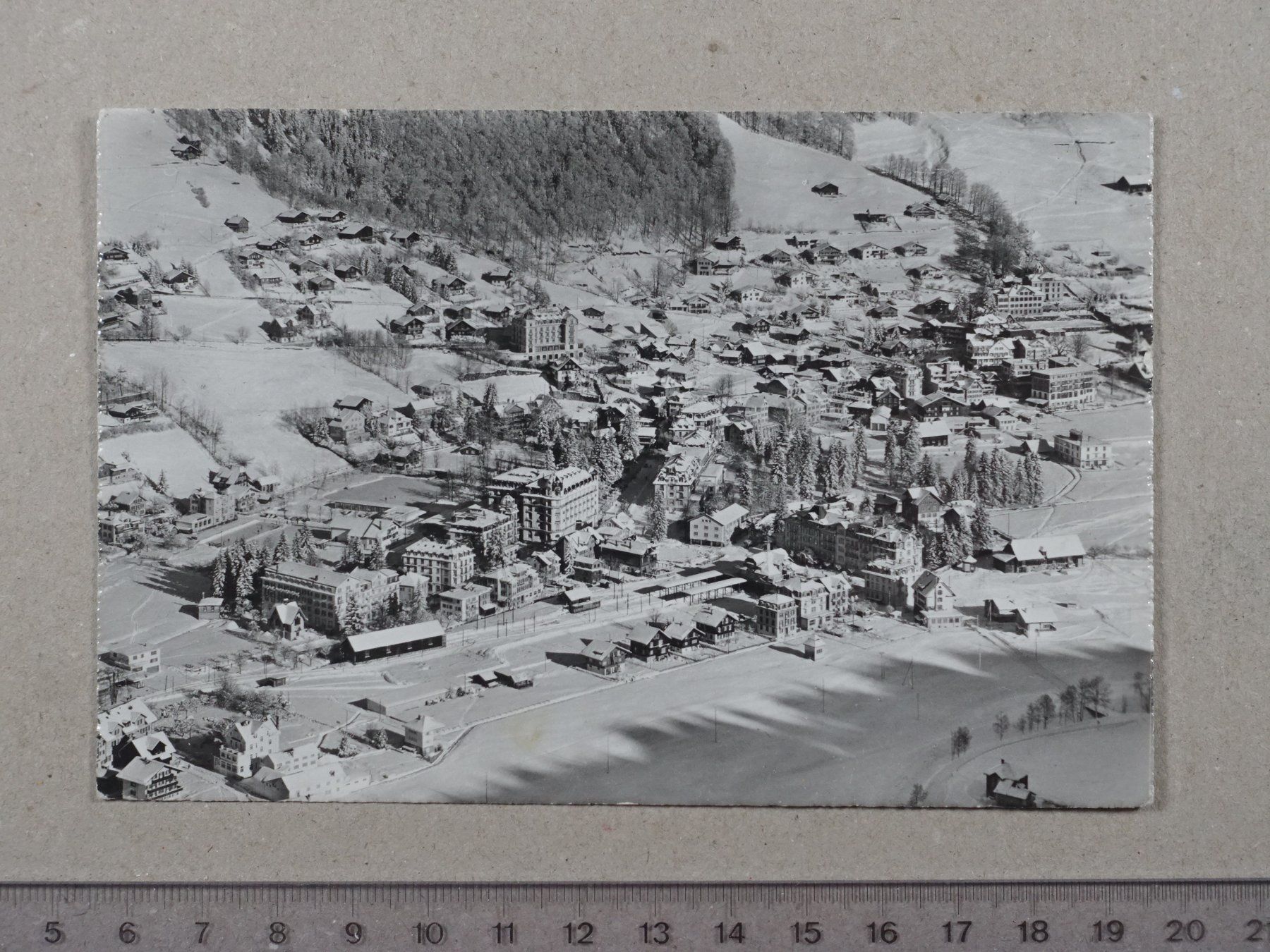 Cartoline postali: Engelberg, 1970 – Usato da Lenzburg venduto da fh1