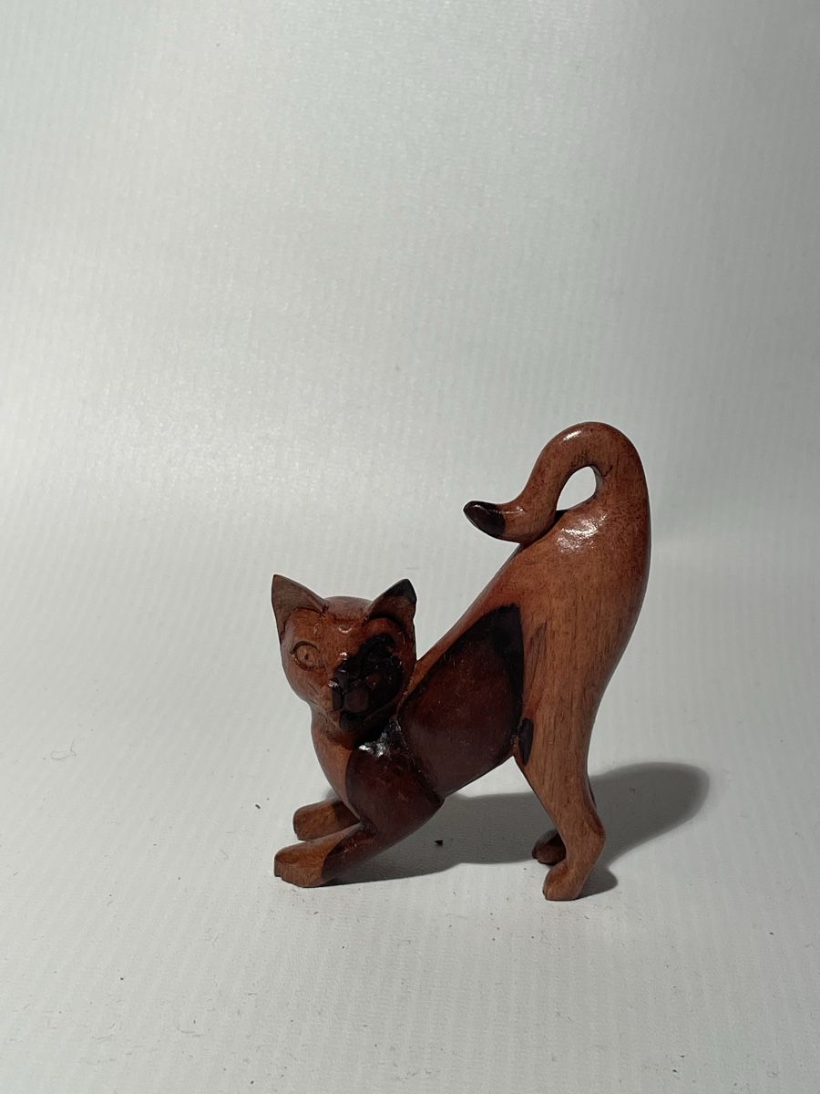 Statuette: Statuette chat sculpté à la main – Nuovo (secondo la descrizione) da Renens VD venduto da sas_6vhd