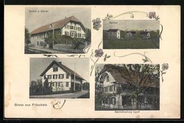 Fräschels, Gasthof z. Sternen, Bahnhof,