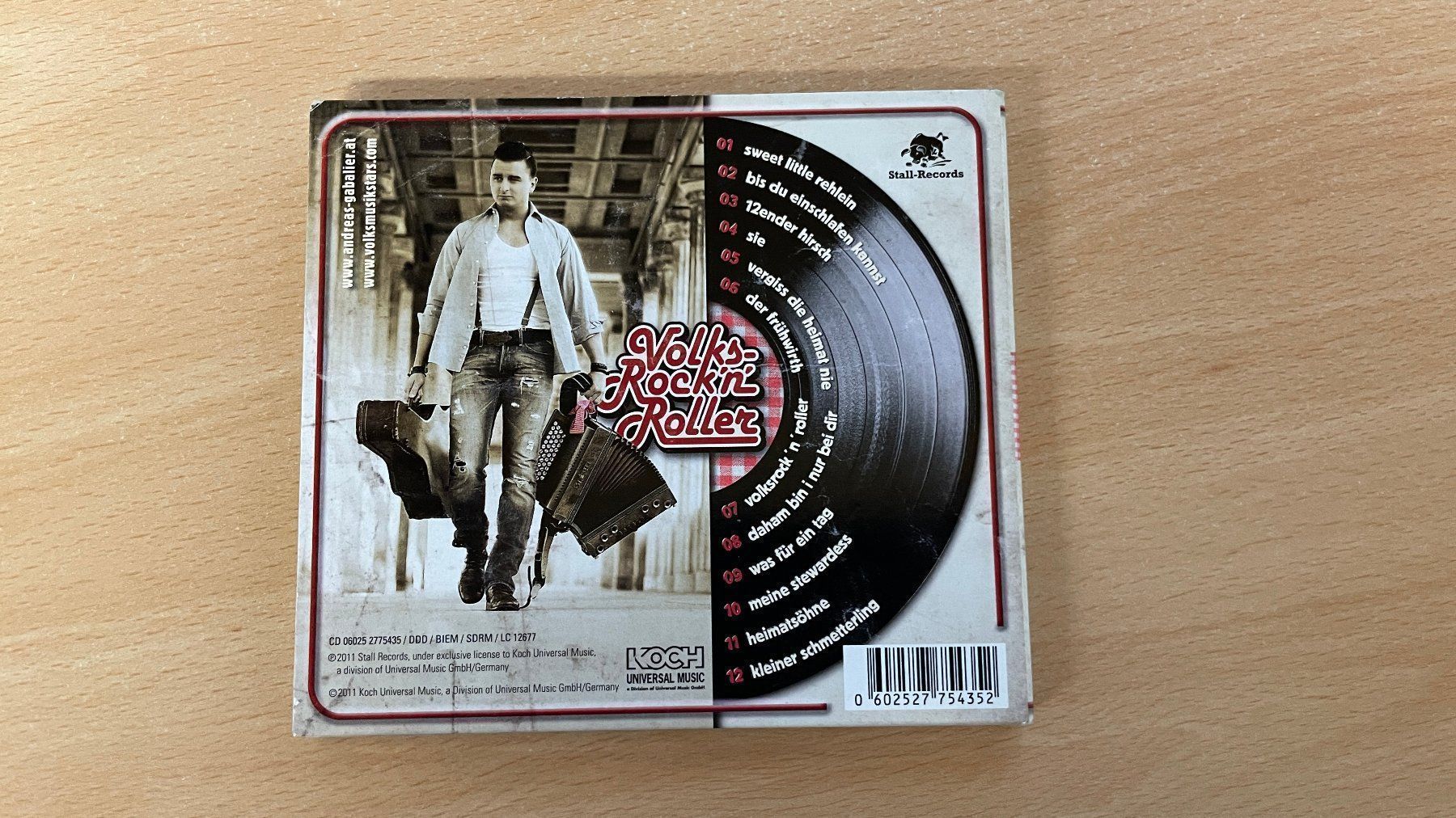 CD: Andreas Gabalier - Volks- Rock n Roller - ok – Usato da Glattfelden venduto da cybermaxx 1