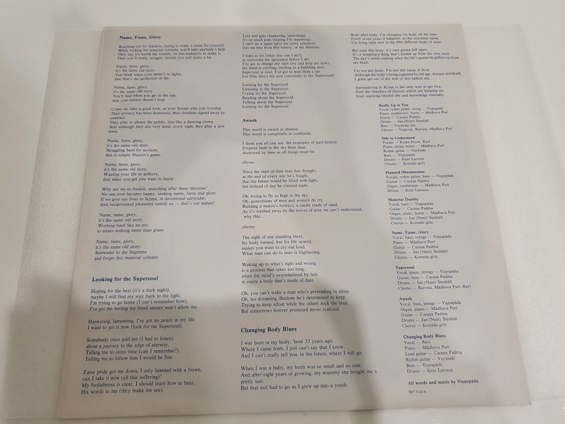 Dischi in vinile: Rasa - Universal Forum ( LP, Rock ) – Usato da Uster venduto da Vinyl-Leidenschaft 3