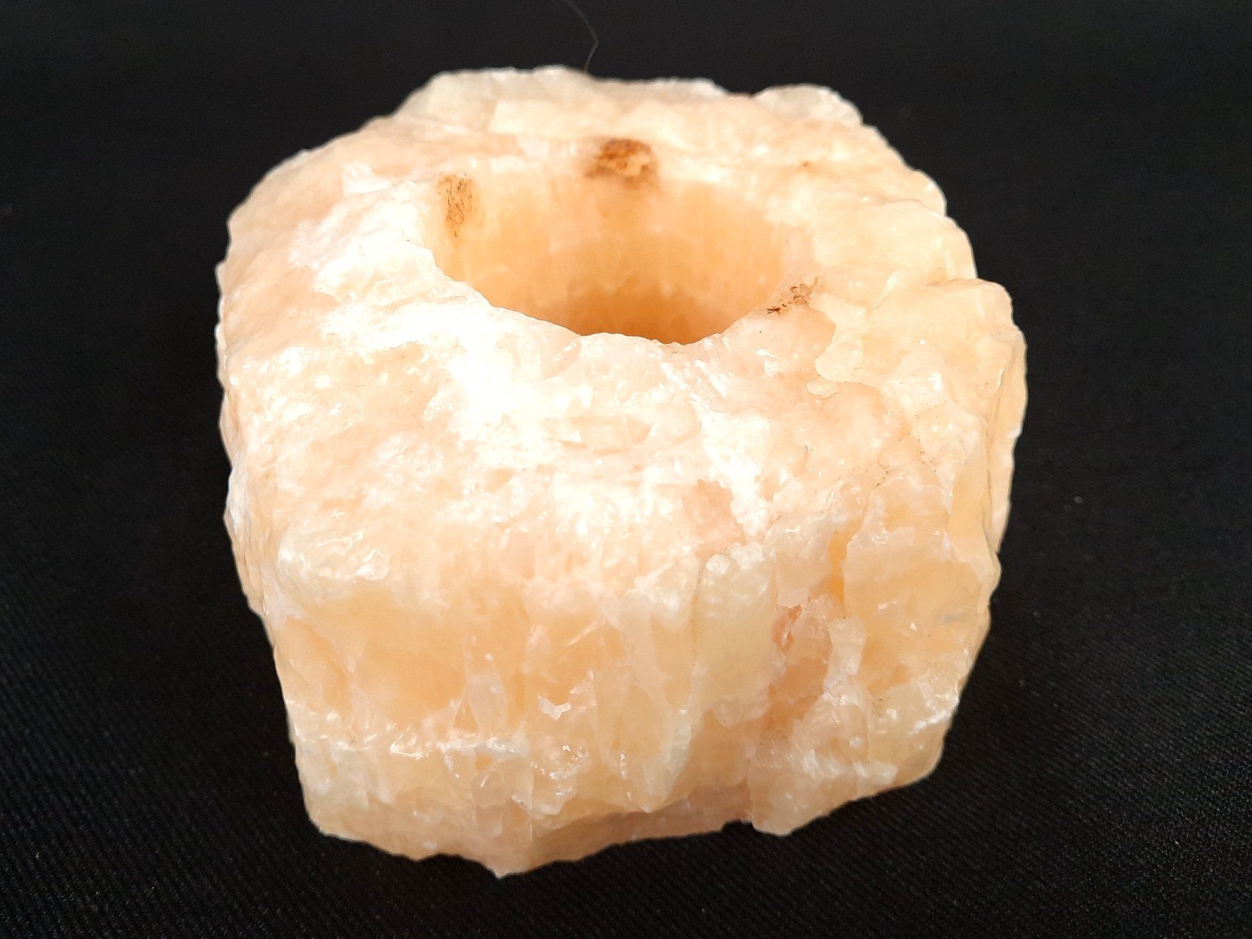 Minéraux & Lithothérapie: 3 Orange Calcit Windlichter – D'occasion à Beinwil am See par Restwert_Beinwil 4