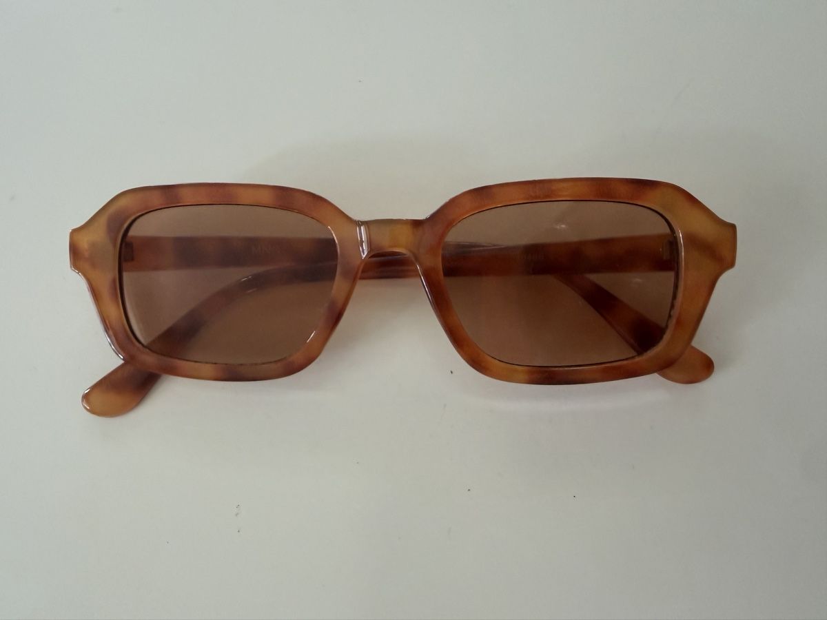 Occhiali & Lenti: Sonnenbrille Schildpatt-Muster braun/orange – Usato da Zürich venduto da lau_r6sl 1