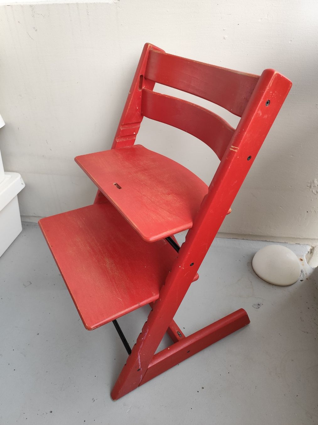Stokke Seggioloni: Kinderhochstuhl rot – Usato da Mönchaltorf venduto da Vitalienbruder 2