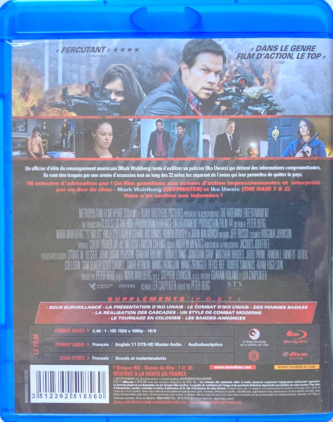 Alle DVDs: 22 MILES (1 BLU-RAY) – Gebraucht aus Bottens von hotter-than-hell 1