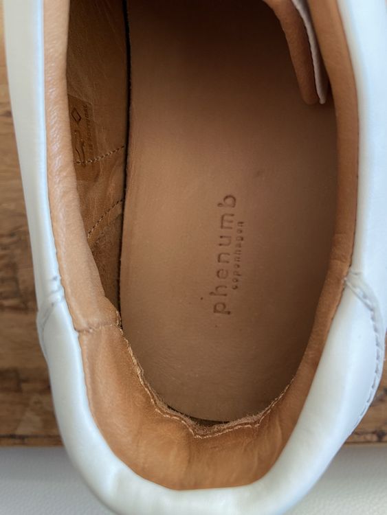 Phenumb Sneaker Gr. 42 Leder weiss Schuhe Damen 3
