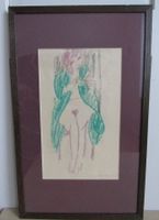 Karl Madritsch (1908 - 1986) / Aktbild: Frau im Morgenmantel
