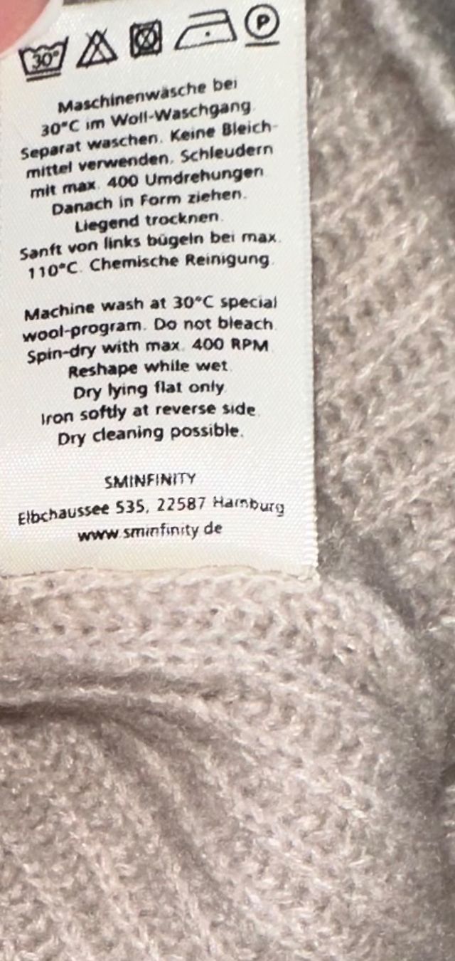 Maglioni & Felpe: SMINFINITY PULLOVER GR. XS Kaschmir neuwertig – Nuovo (secondo la descrizione) da Unteraegeri venduto da MH203 9