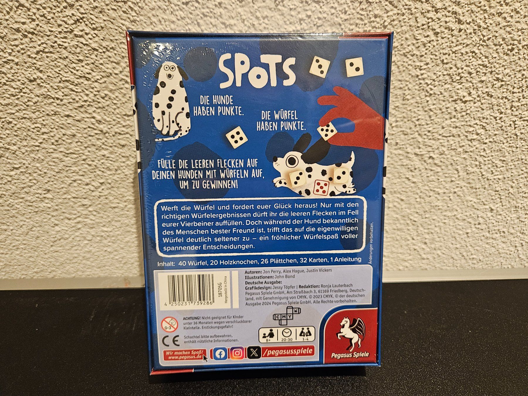 Giochi: Neu - Pegasus Spiele - Spots – Nuovo e nell'imballaggio originale da Dagmersellen venduto da Jarsetz_Restposten 1