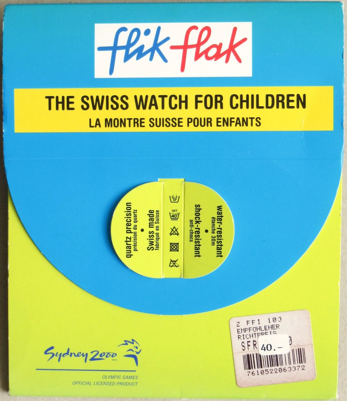 Swatch Bracciali & Braccialetti: original SWATCH FLIK FLAK <OLLY> SYDNEY 2000 Collection – Nuovo e nell'imballaggio originale da Lohn-Ammannsegg venduto da rrrikko 5