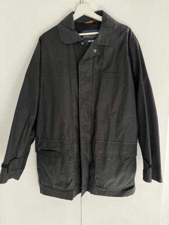 Henry-Lloyd, vintage, coton ciré, noir. Taille L