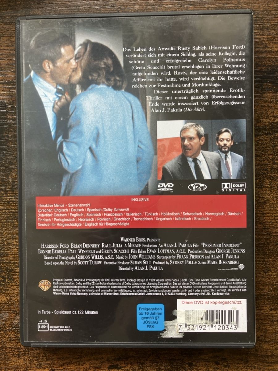 Tutti i DVDs: Aus Mangel an Bewiesen DVD – Usato da Glarus venduto da Jhuber78 1