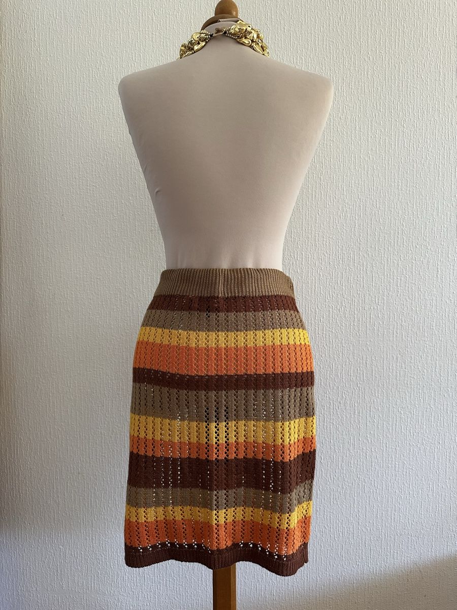 Röcke: Jupe crochet rayée taille L – Neu (gemäss Beschreibung) aus Châtelaine von Alexandra.jankowski 2