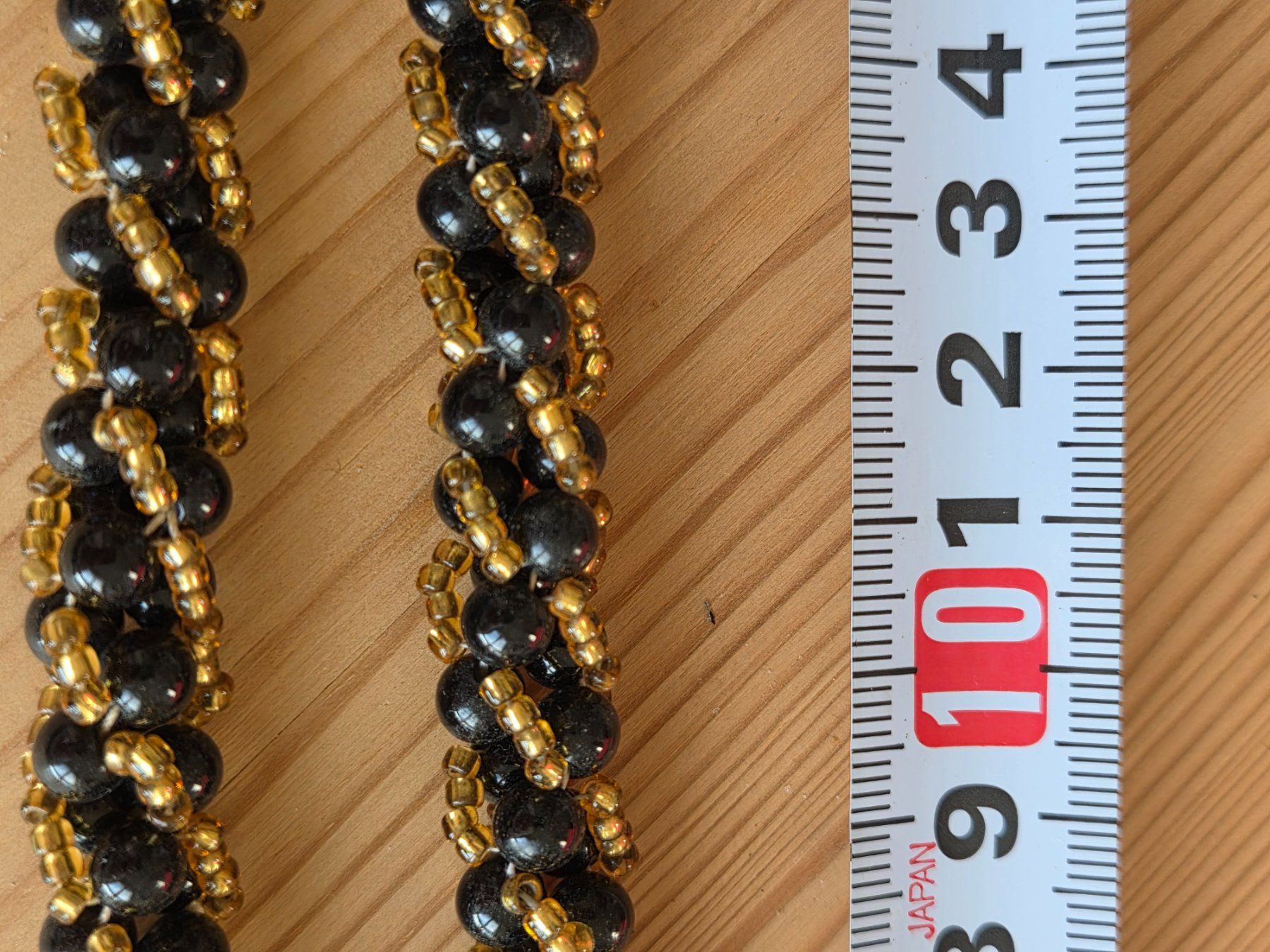 Catenine: Halskette, schwarz, gold, Modeschmuck – Usato da Liestal venduto da ITOlio 3