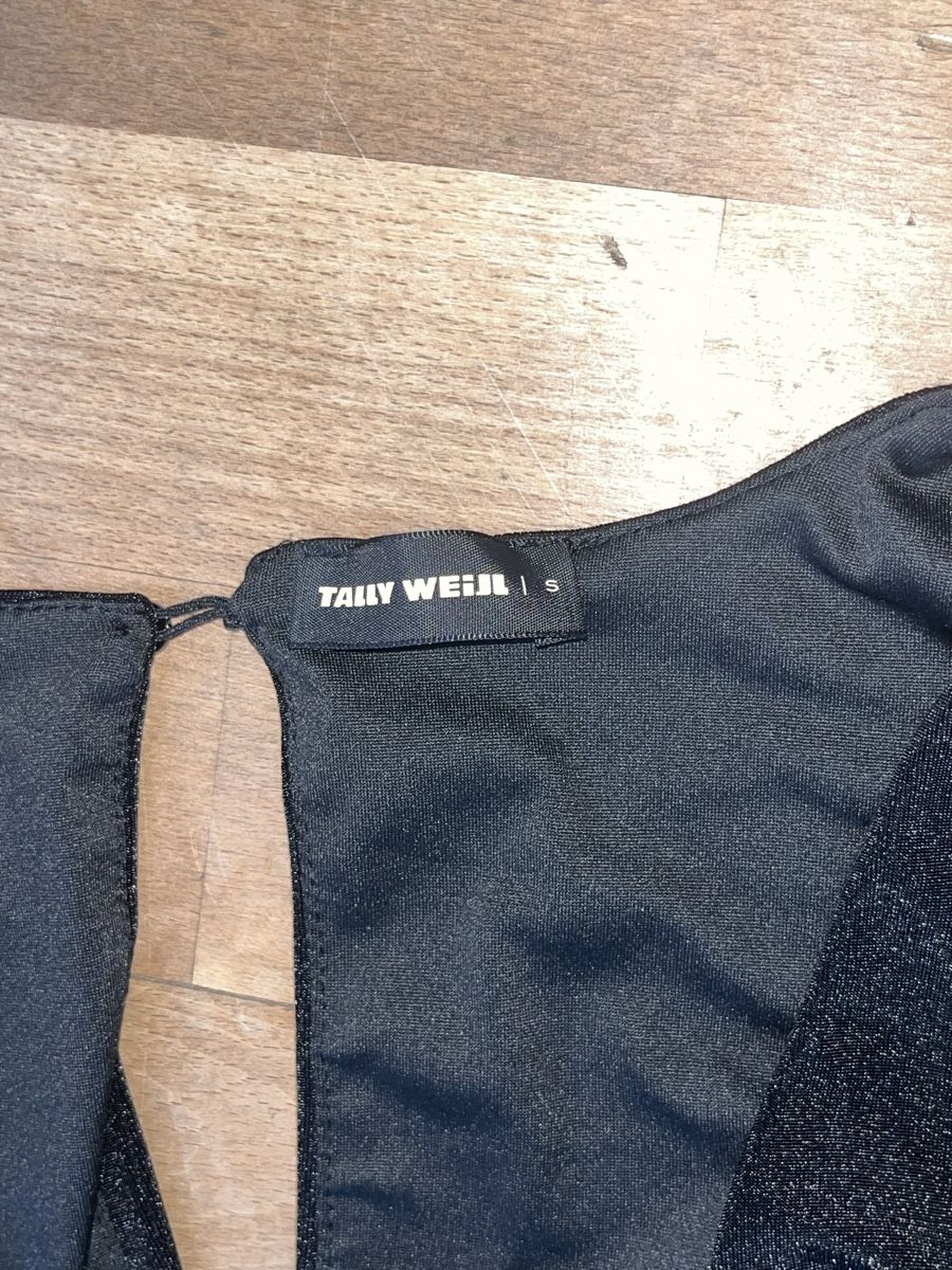 Tally Weijl Vestiti: Schwarzes mini Kleid langärmelig – Usato da Stäfa venduto da jo1735 2