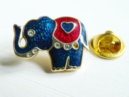 • Eléphant Elefant coeur bijou    Versand möglich  Pin A1.16