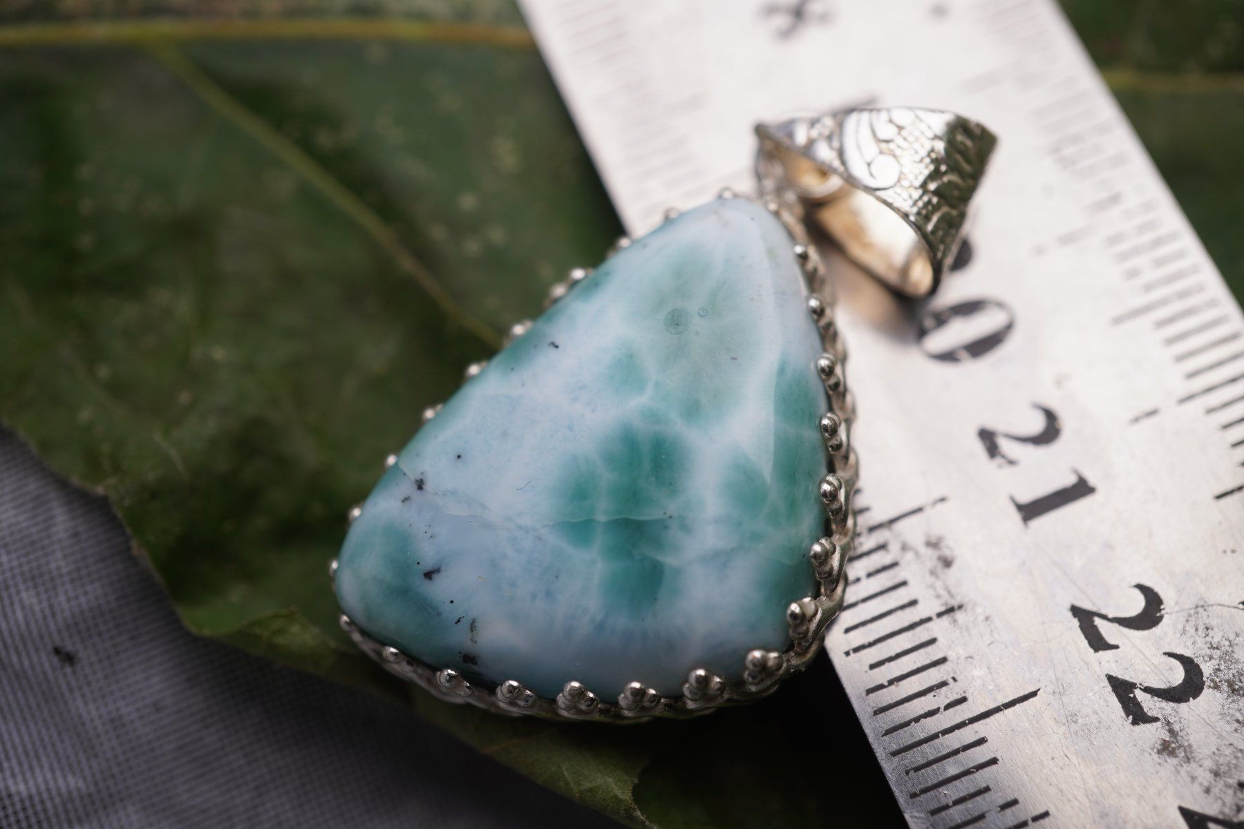 Minerali & Pietre curative: Larimar  Top   Anhänger – Nuovo e nell'imballaggio originale da Eschenbach SG venduto da topstone 5