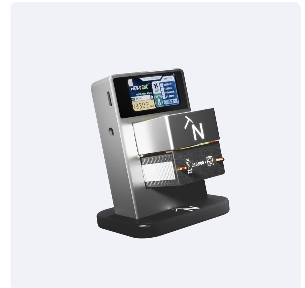 Nerdminer Coin Miner: NerdAxe Gamma Metal Edition Bitcoin Miner neu – Neu und originalverpackt aus Trübbach von mag_7dkv