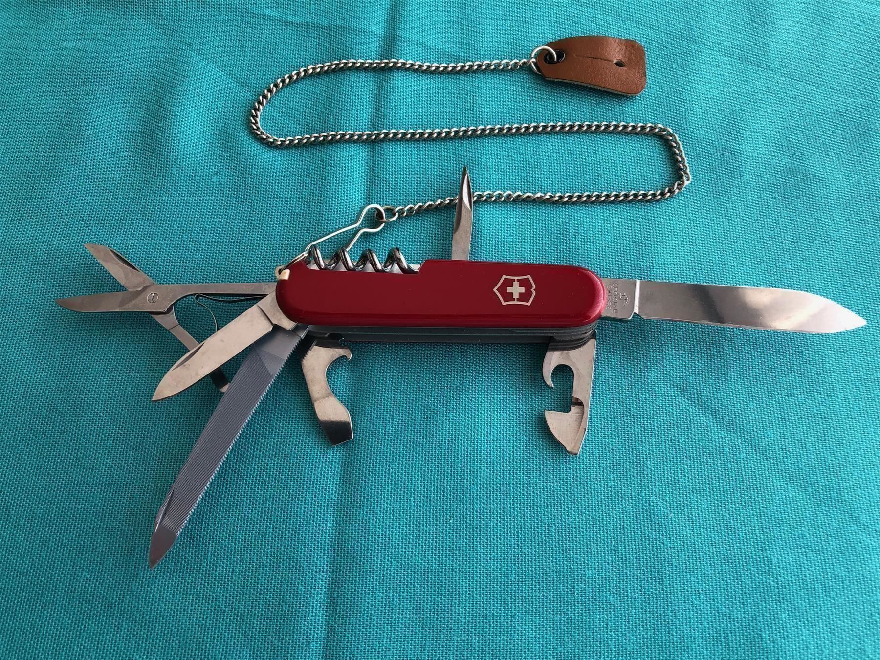 Coltelli tascabile: Schweizer VICTORINOX Armee Messer, Kette – Usato da Steinhausen venduto da Super05 2