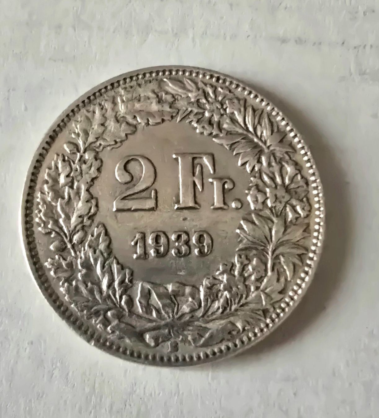 Toutes les monnaies: 2 Franken  1939 – D'occasion à Ennetbürgen par 50shafali53