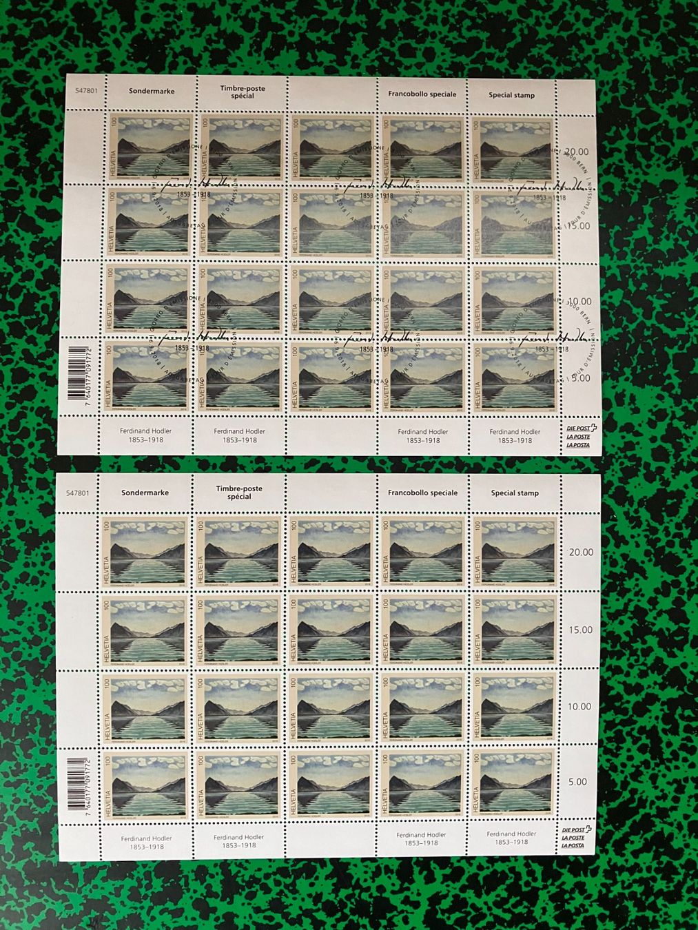 Tutti i francobolli: Briefmarken Bögen 2018 – Nuovo (secondo la descrizione) da Menzingen venduto da Wlukas